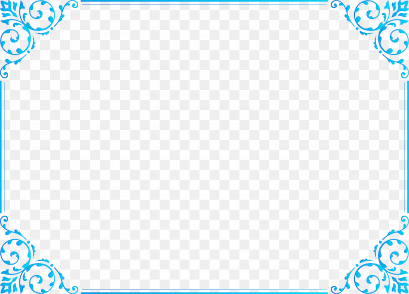 Rectangle Frame, PNG, 3000x2155px, Rectangle Frame, Aqua, Azure, Blue, Circle Download Free