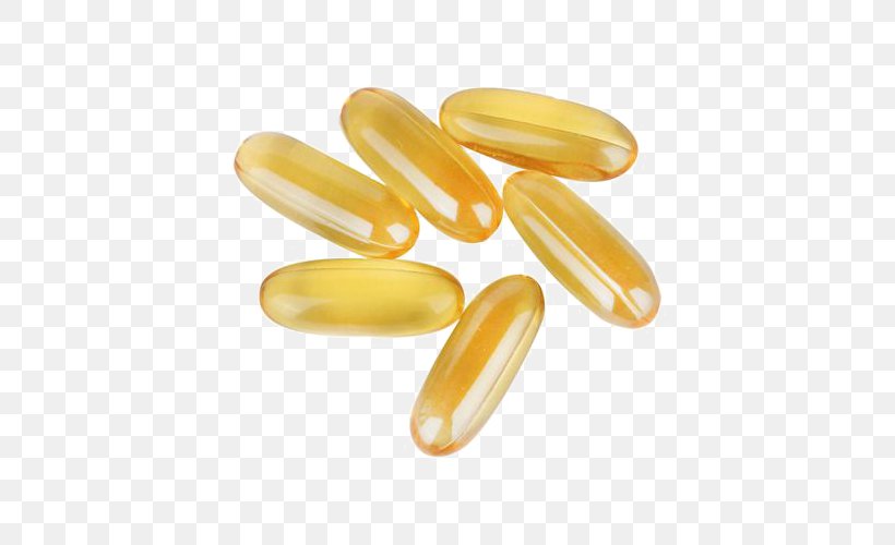 Fish Oil Capsule, PNG, 500x500px, Fish Oil, Baking, Capsule, Cod Liver Oil, Fish Download Free