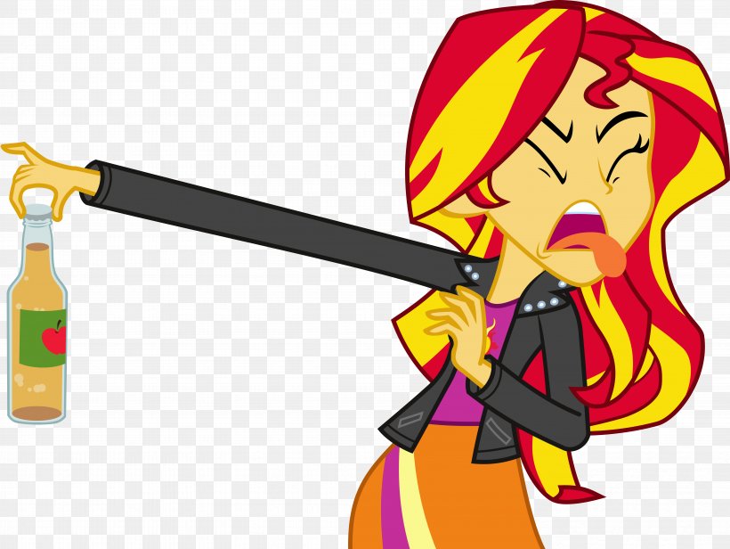 Sunset Shimmer Rainbow Dash Twilight Sparkle My Little Pony: Equestria Girls, PNG, 6646x5000px, Sunset Shimmer, Art, Cartoon, Cold Weapon, Deviantart Download Free