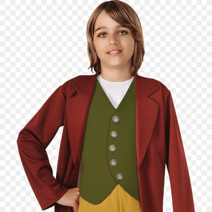 Bilbo Baggins The Hobbit: An Unexpected Journey Frodo Baggins Gandalf, PNG, 850x850px, Bilbo Baggins, Blazer, Child, Clothing, Costume Download Free