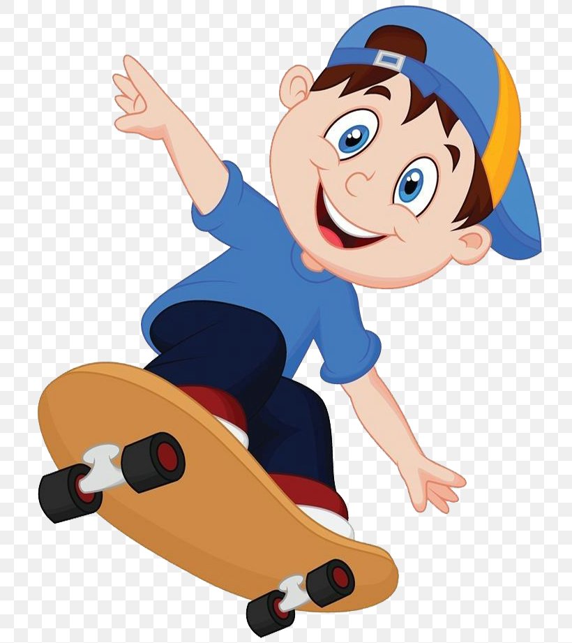 Cartoon Skateboarding Clip Art, PNG, 740x921px, Cartoon, Arm, Art, Ball, Boy Download Free