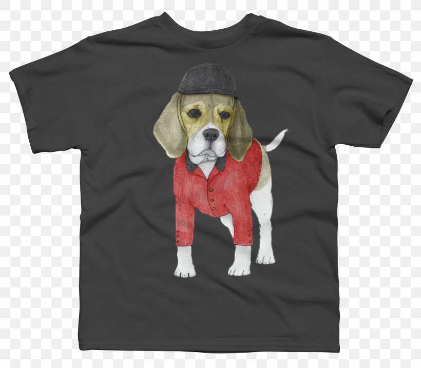 Printed T-shirt Hoodie Beagle Sleeve, PNG, 1800x1575px, Tshirt, Beagle, Bluza, Carnivoran, Clothing Download Free