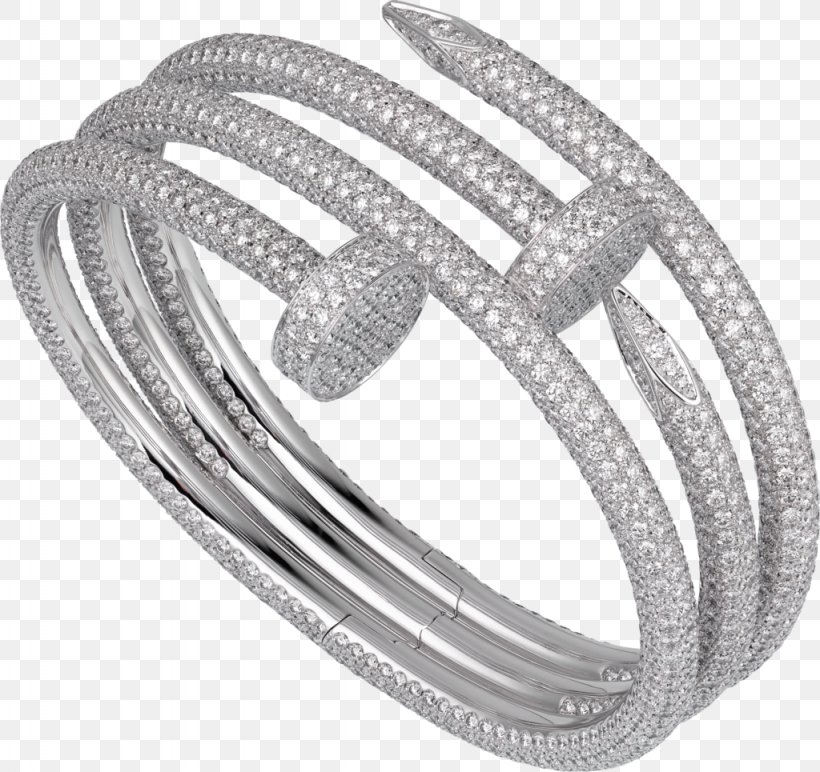 Bangle Earring Bracelet Diamond Cartier, PNG, 1024x965px, Bangle, Body Jewelry, Bracelet, Brilliant, Carat Download Free