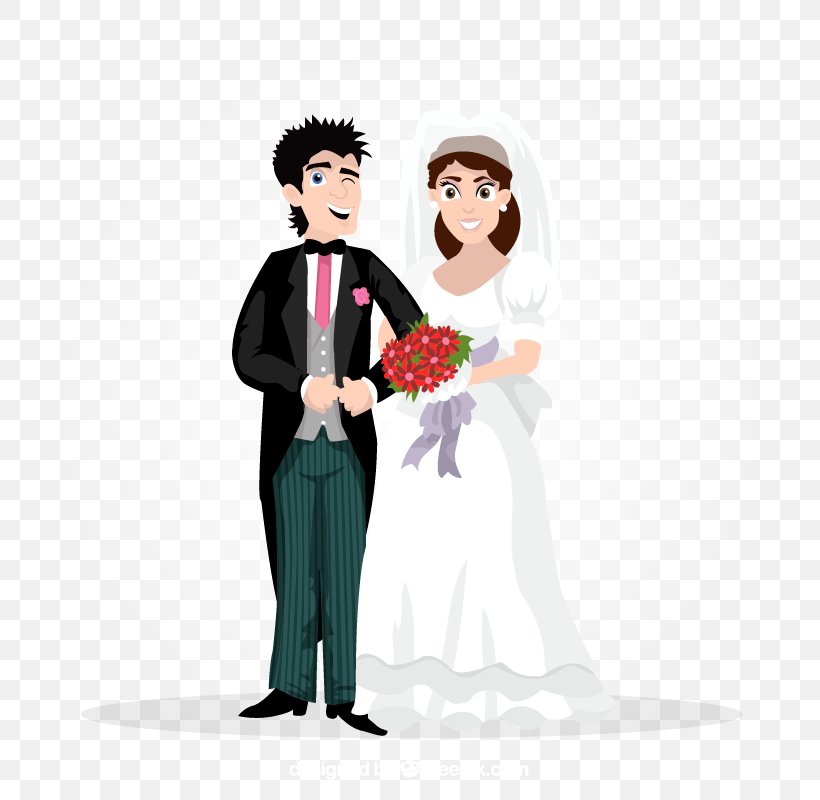 Bridegroom Marriage Illustration, PNG, 800x800px, Bridegroom, Bride, Cartoon, Contemporary Western Wedding Dress, Engagement Download Free