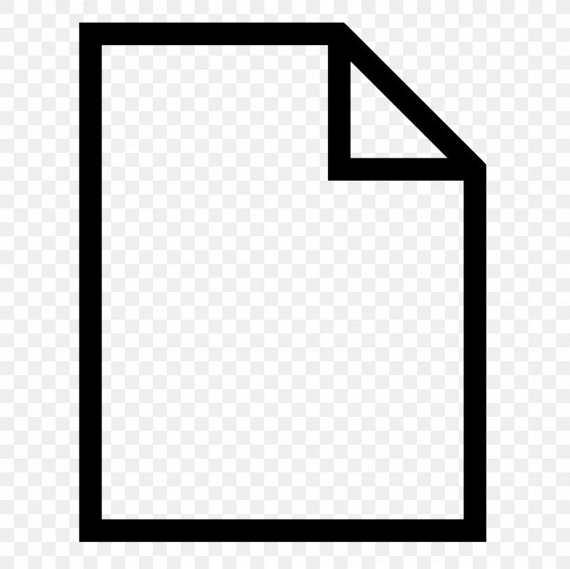 Free Document Icon, PNG, 1600x1600px, Commaseparated Values, Area, Audio File Format, Black, Black And White Download Free