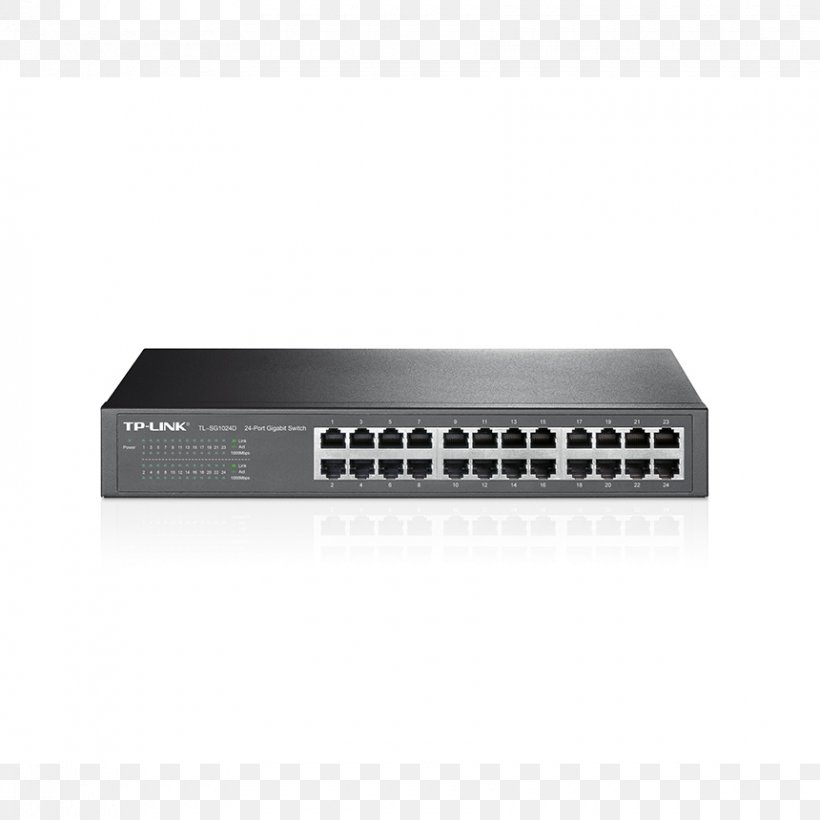 Network Switch TP-LINK TL-SF1016DS Fast Ethernet Gigabit Ethernet, PNG, 860x860px, 19inch Rack, Network Switch, Audio Receiver, Autonegotiation, Computer Download Free