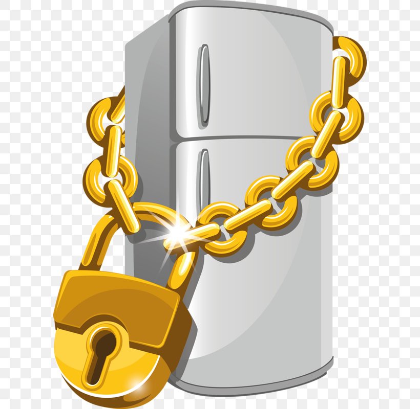 Refrigerator Lock Stock Photography, PNG, 612x800px, Refrigerator, Chain, Fotosearch, Hardware Accessory, Lock Download Free