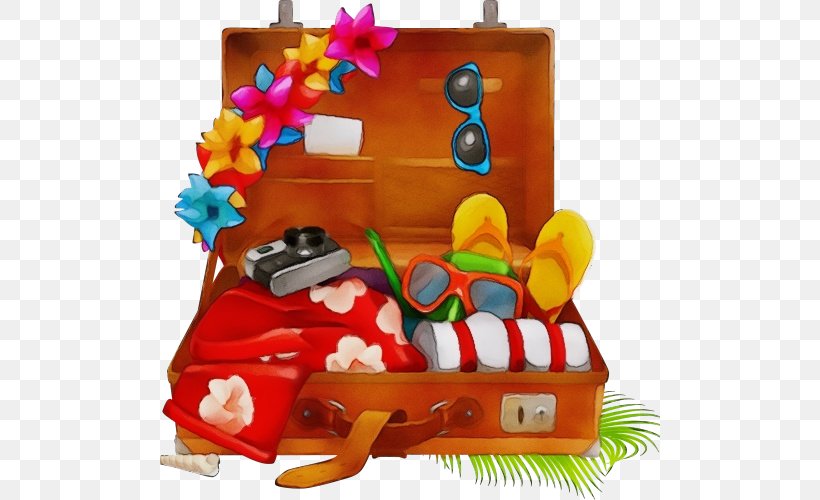 Cartoon Birthday Cake, PNG, 500x500px, Watercolor, Baby Toys, Baggage, Baked Goods, Birthday Cake Download Free