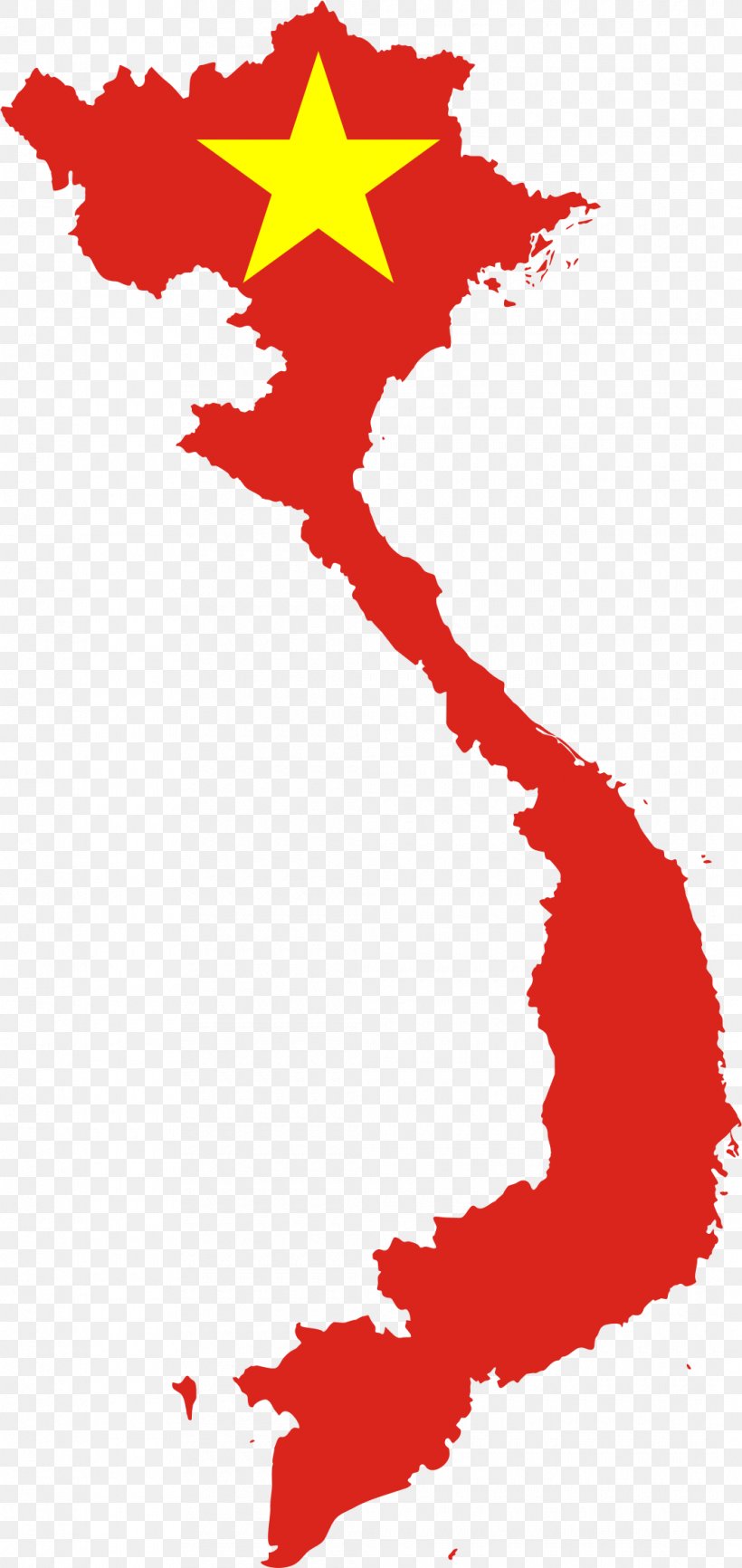 Flag Of Vietnam Map Clip Art, PNG, 1060x2239px, Vietnam, Area, Art, Artwork, File Negara Flag Map Download Free