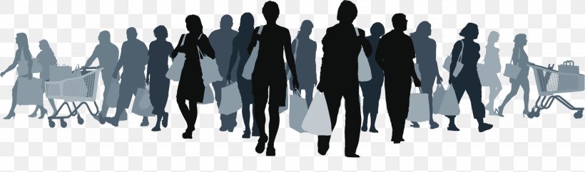Shopping Bags & Trolleys Consumer Customer Experience, PNG, 2048x606px, Shopping, Advertising, Black And White, Business, Consumer Download Free