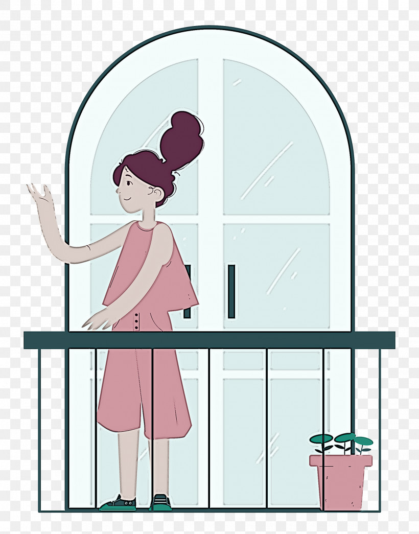 Balcony Home Rest, PNG, 1961x2500px, Balcony, Cartoon, Furniture, Georgia, Home Download Free