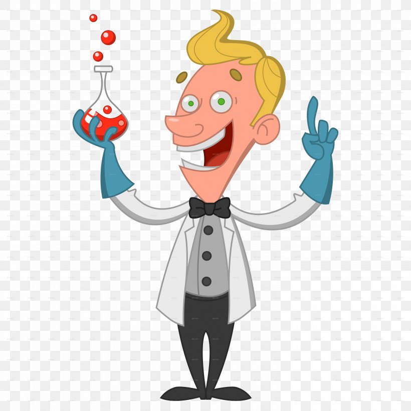 Cartoon Scientist Chemist, PNG, 6000x6000px, Cartoon, Art, Chemist, Chemistry, Experiment Download Free