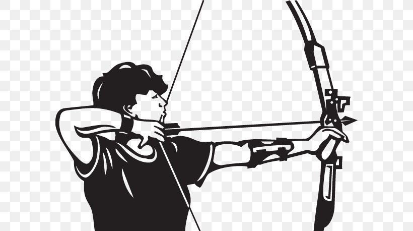 Decal Sticker Hunting Archery, PNG, 600x458px, Decal, Archery, Arm, Black And White, Bow And Arrow Download Free