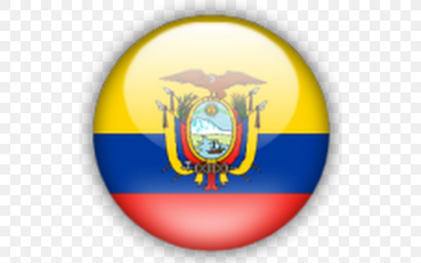 Flag Of Ecuador Symbol Manta Canton, PNG, 512x512px, Ecuador, Badge, Country, Flag, Flag Day Download Free