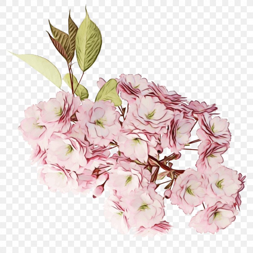 Cherry Blossom Flower, PNG, 1024x1024px, Watercolor, Artificial Flower, Blossom, Bouquet, Cherries Download Free
