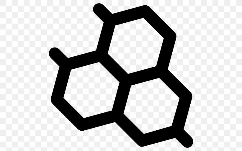 Hexagon, PNG, 512x512px, Hexagon, Area, Black, Black And White, Chemistry Download Free