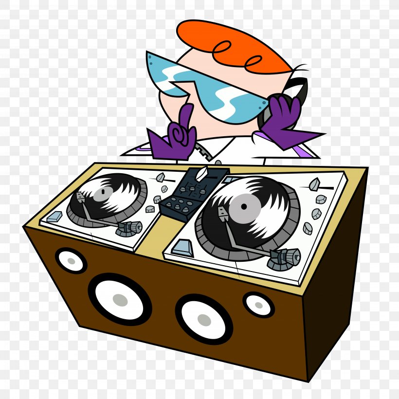 Disc Jockey Cartoon Clip Art, PNG, 4500x4500px, Watercolor, Cartoon, Flower, Frame, Heart Download Free