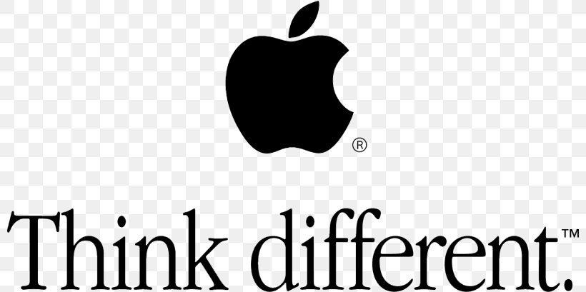 IPhone X Think Different Apple Logo, PNG, 800x409px, Iphone X, Apple, Area, Artwork, Black Download Free