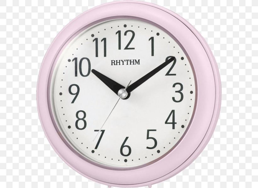 Radio Clock 掛時計 Alarm Clocks Rhythm Watch, PNG, 590x600px, Clock, Alarm Clock, Alarm Clocks, Bedroom, Citizen Holdings Download Free
