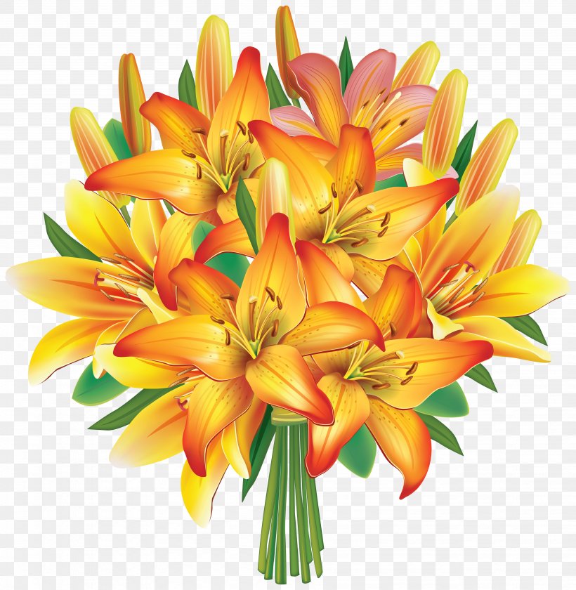 Flower Bouquet Cut Flowers Clip Art, PNG, 3903x4000px, Flower Bouquet, Alstroemeriaceae, Color, Cut Flowers, Floral Design Download Free