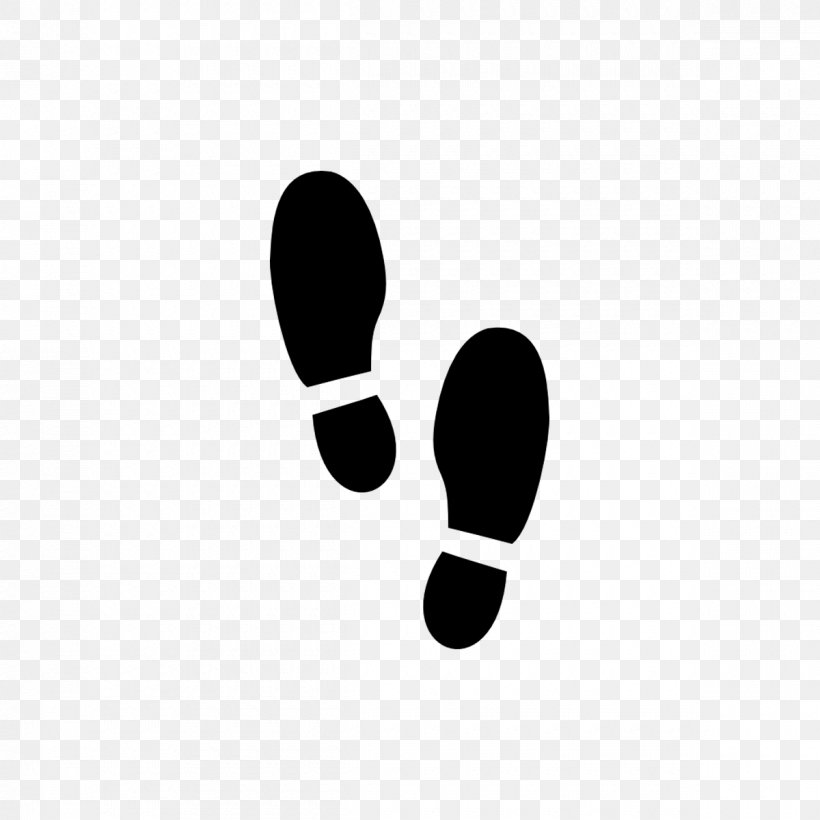 Footprint Clip Art, PNG, 1200x1200px, Footprint, Black And White, Brand, Foot, Free Content Download Free