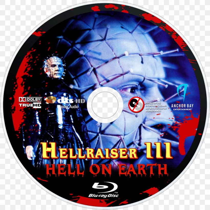 Pinhead Hellraiser Film Cenobite Horror, PNG, 1000x1000px, Pinhead, Ashley Laurence, Cenobite, Clive Barker, Compact Disc Download Free