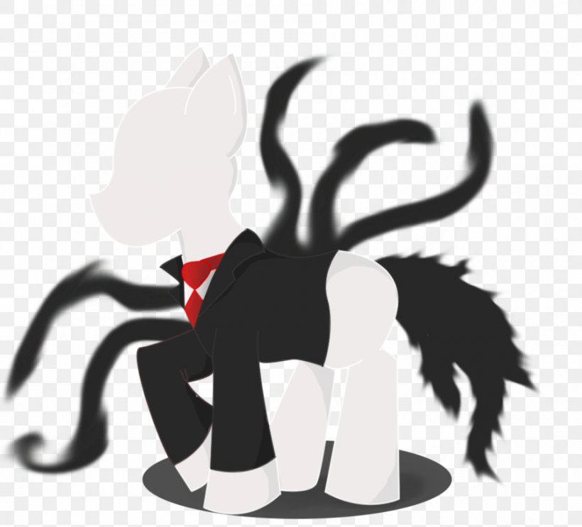 Pony Slenderman Slender: The Eight Pages Princess Luna Apple Bloom, PNG, 900x816px, Pony, Apple Bloom, Carnivoran, Cat Like Mammal, Cattle Like Mammal Download Free