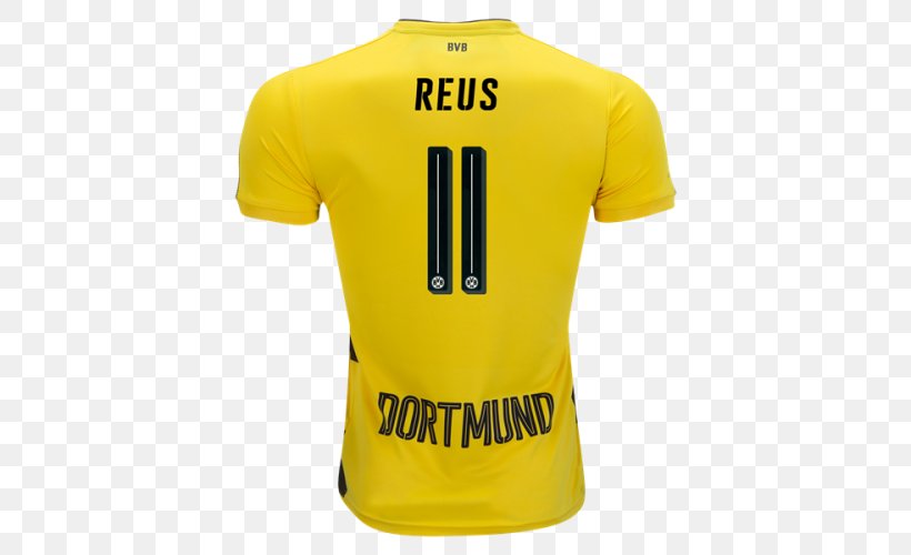 Borussia Dortmund 2017–18 Bundesliga Jersey Kit Football, PNG, 500x500px, 2018, Borussia Dortmund, Active Shirt, Borussia Dortmund Youth Sector, Brand Download Free