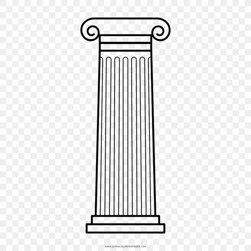 Doric Ionic and Corinthian Classic Greek column background sketch Ancient  pillar isolated on white vector  Greek columns Corinthian column  Classic column