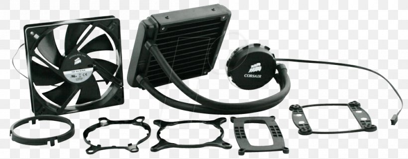 Computer System Cooling Parts Water Cooling Corsair Components Dell Central Processing Unit, PNG, 1000x392px, Computer System Cooling Parts, Allinone, Auto Part, Automotive Lighting, Central Processing Unit Download Free