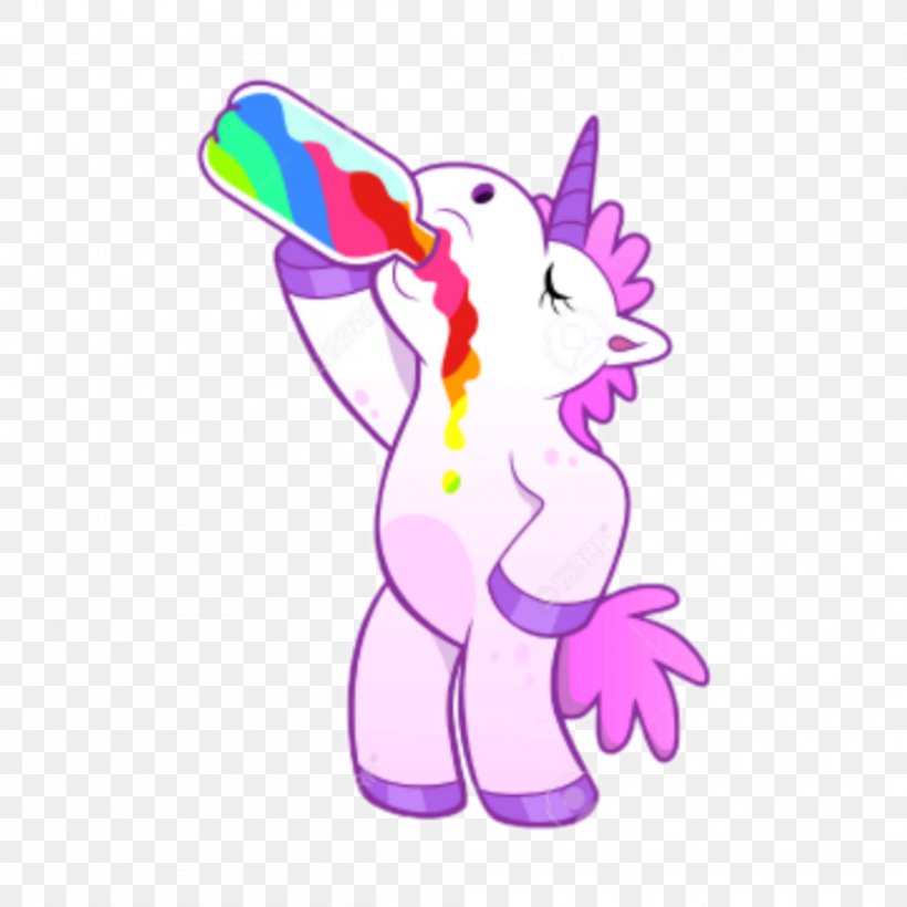 Unicorn, PNG, 1998x1998px, Violet, Animal Figure, Magenta, Pony, Tail Download Free