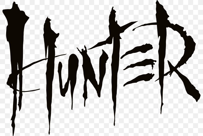 Hunter T.E.L.I... HellWood $mierci$miech TshaZshyC, PNG, 800x552px, Hunter, Art, Black And White, Branch, Calligraphy Download Free