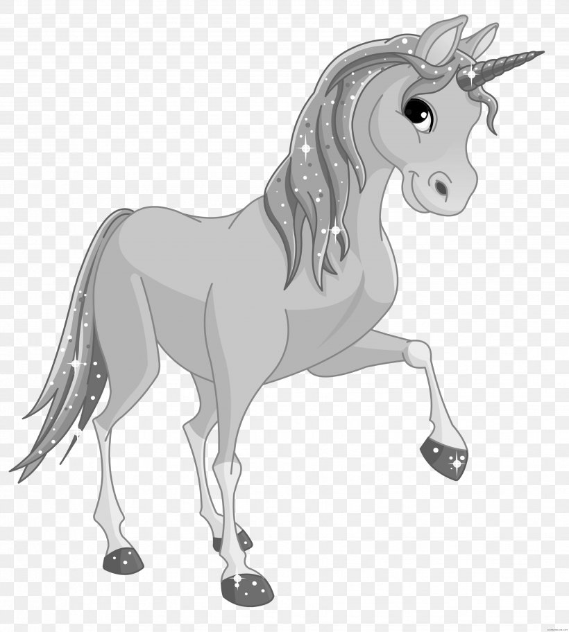 Pony Horse Clip Art Illustration, PNG, 3501x3894px, Pony, Animal Figure, Black And White, Donkey, Fictional Character Download Free