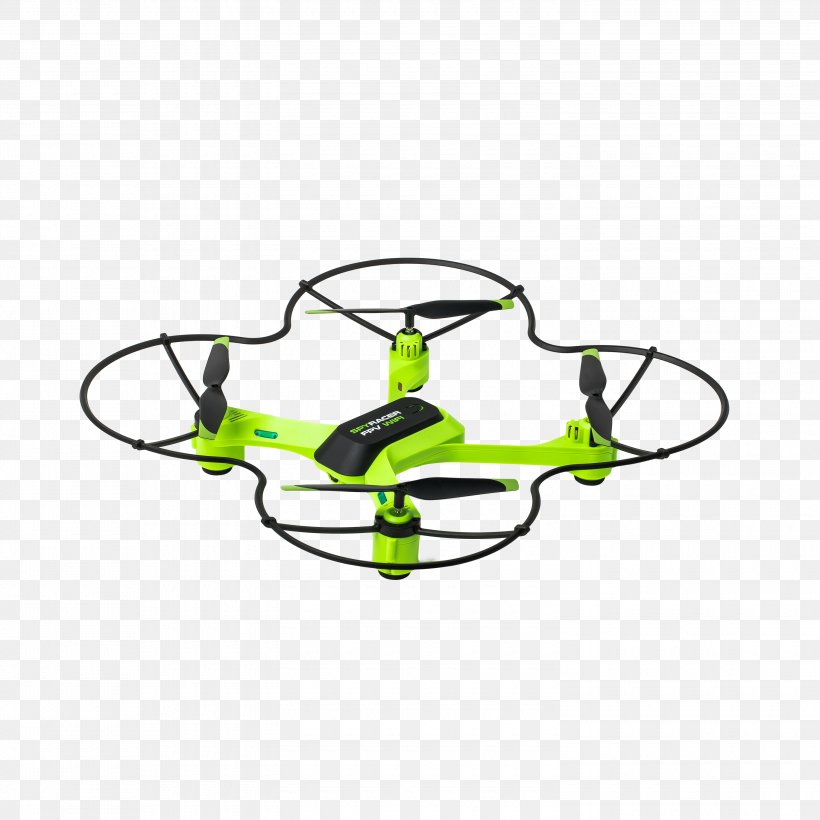 Silverlit SPY RACER Quadcopter Multirotor Unmanned Aerial Vehicle Helicopter, PNG, 3000x3000px, Silverlit Spy Racer, Artikel, Camera, Fashion Accessory, Green Download Free