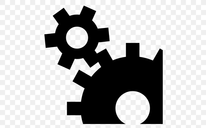 Gear, PNG, 512x512px, Gear, Black, Black And White, Digital Image, Information Download Free