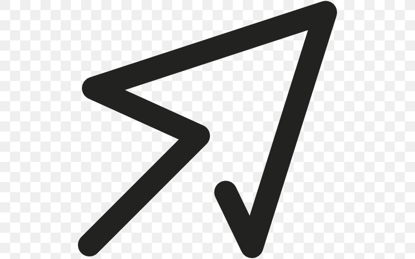 Computer Mouse Pointer Arrow, PNG, 512x512px, Computer Mouse, Black And White, Brand, Button, Cursor Download Free