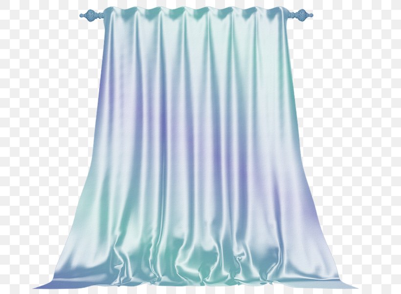 Curtain Window Treatment Blackout, PNG, 720x600px, Curtain, Aqua, Blackout, Blue, Curtain Drape Rails Download Free