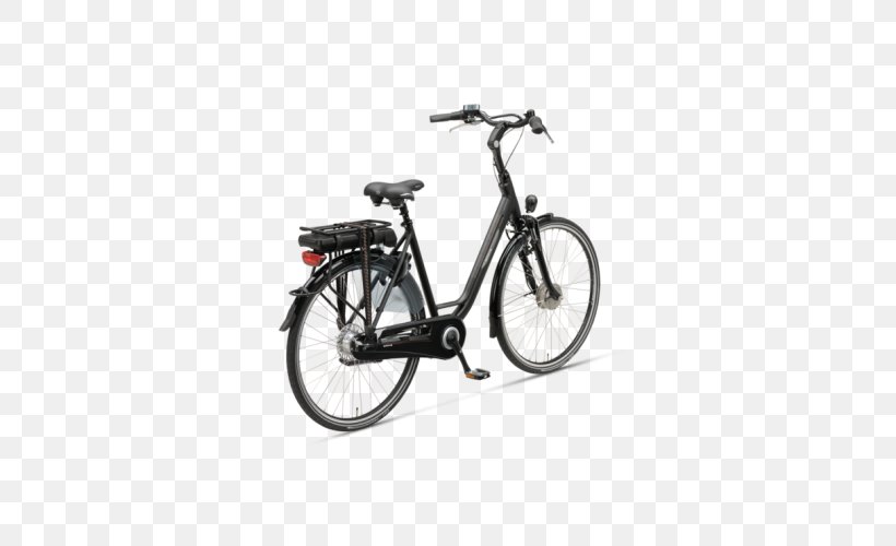 Electric Bicycle Batavus Dames Dinsdag E-Go (2018) City Bicycle, PNG, 500x500px, Electric Bicycle, Automotive Exterior, Batavus, Bicycle, Bicycle Accessory Download Free