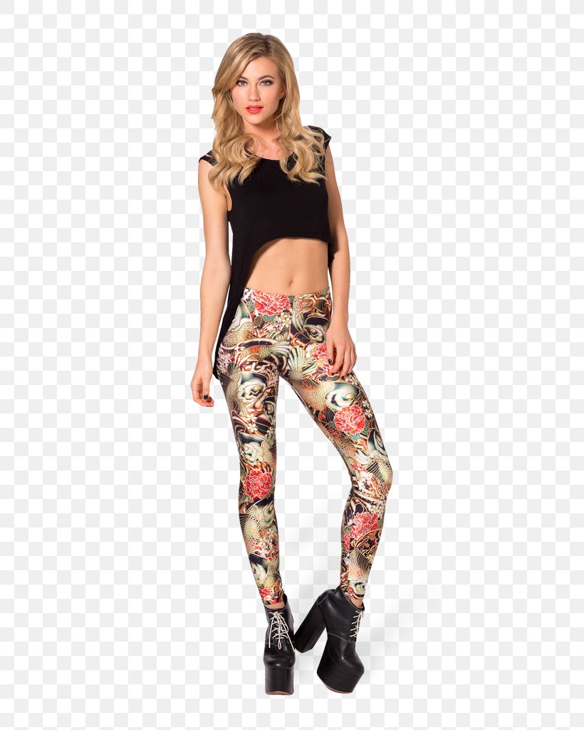 Leggings Pants T-shirt Fashion Woman, PNG, 683x1024px, Watercolor, Cartoon, Flower, Frame, Heart Download Free