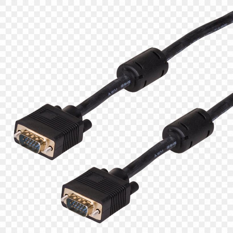PlayStation 2 Electrical Cable VGA Connector KVM Switches Computer Monitors, PNG, 2432x2432px, Playstation 2, Adapter, Cable, Category 5 Cable, Coaxial Cable Download Free