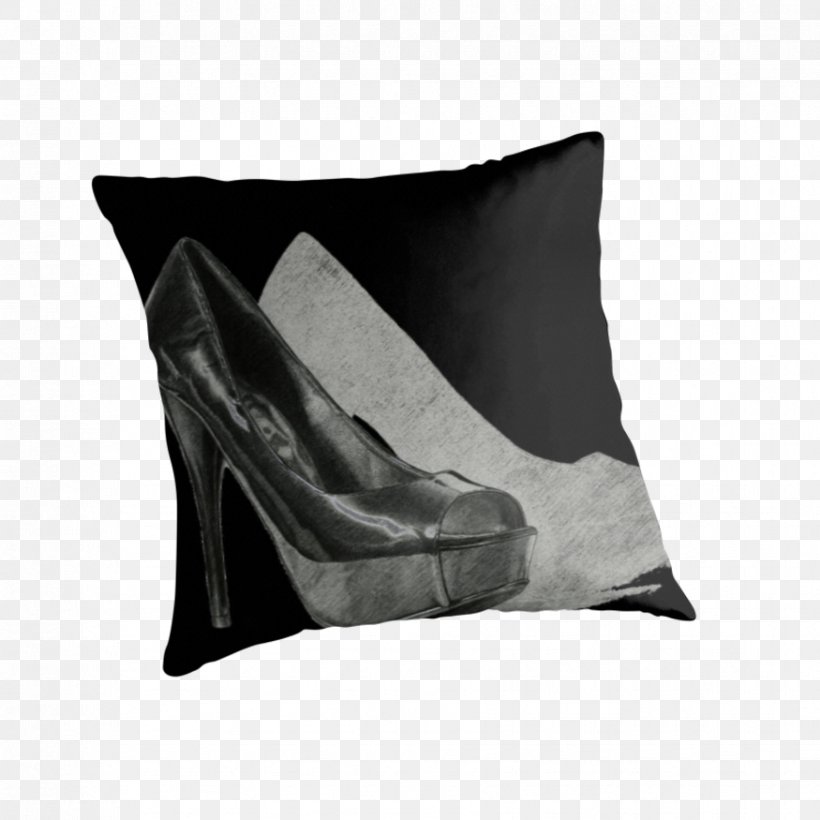 Throw Pillows Cushion The Shining Cloth: Dress And Adornment That Glitters IPhone, PNG, 875x875px, Throw Pillows, Art, Black And White, Cushion, Furniture Download Free