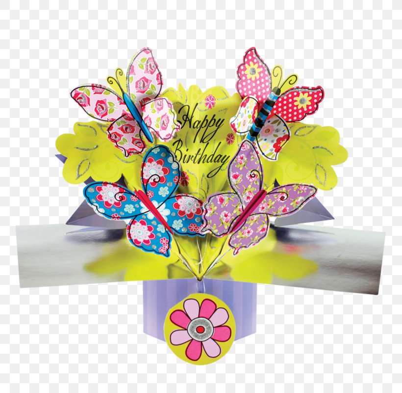 Paper Greeting & Note Cards Pop-up Book Birthday Carte D'anniversaire, PNG, 800x800px, Paper, Anniversary, Birthday, Butterfly, Cut Flowers Download Free