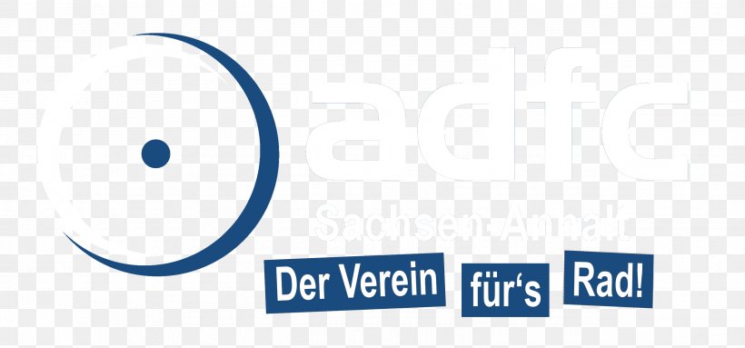 Saxony-Anhalt Organization Logo Allgemeiner Deutscher Fahrrad-Club Itsourtree.com, PNG, 2547x1192px, Saxonyanhalt, Area, Blue, Brand, Diagram Download Free