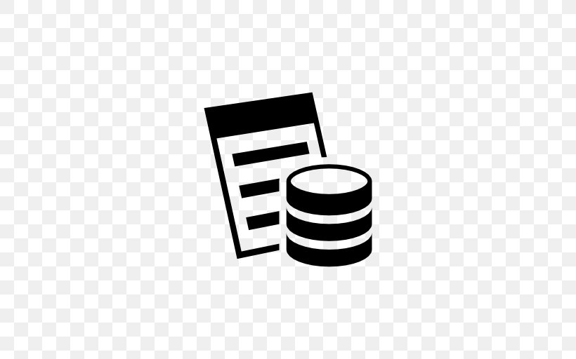 Database Business Computer Software, PNG, 512x512px, Database, Black And White, Brand, Business, Company Download Free