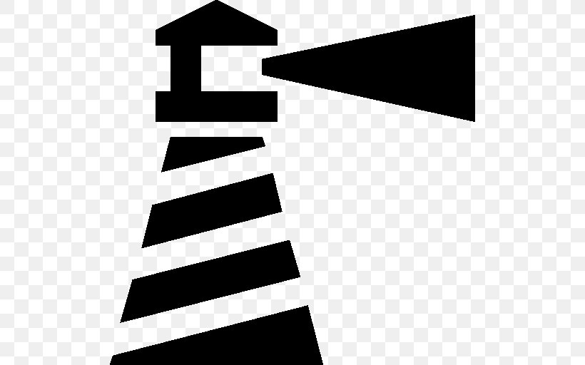Lighthouse Vector, PNG, 512x512px, Computer Software, Black, Black And White, Brand, Diagram Download Free