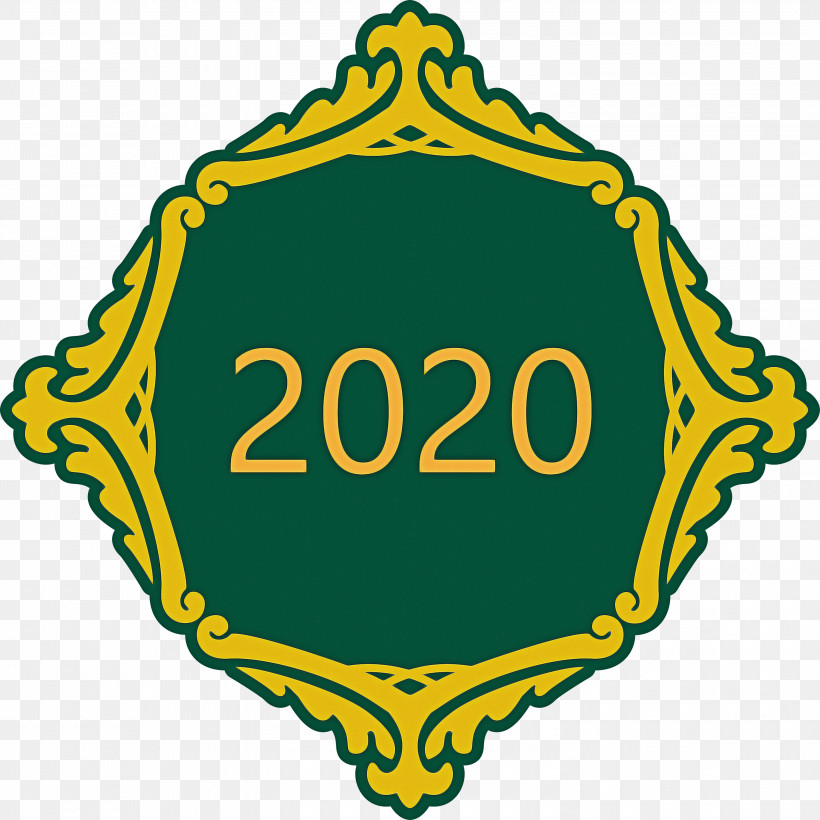 Happy New Year 2020 New Years 2020 2020, PNG, 3000x3000px, 2020, Happy New Year 2020, Emblem, Logo, New Years 2020 Download Free