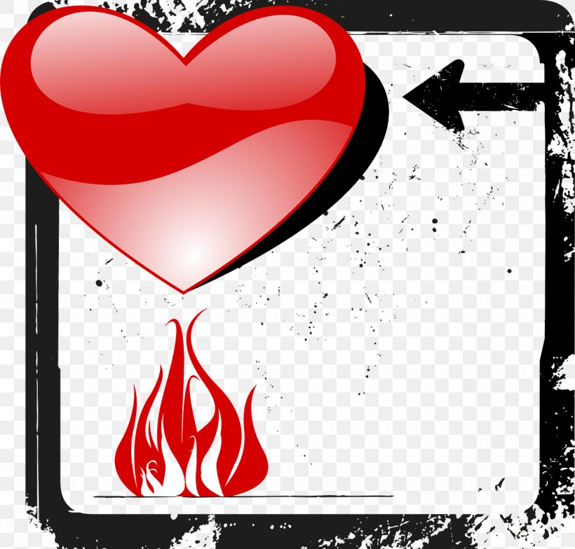 Heart Fire Clip Art, PNG, 1280x1223px, Watercolor, Cartoon, Flower, Frame, Heart Download Free