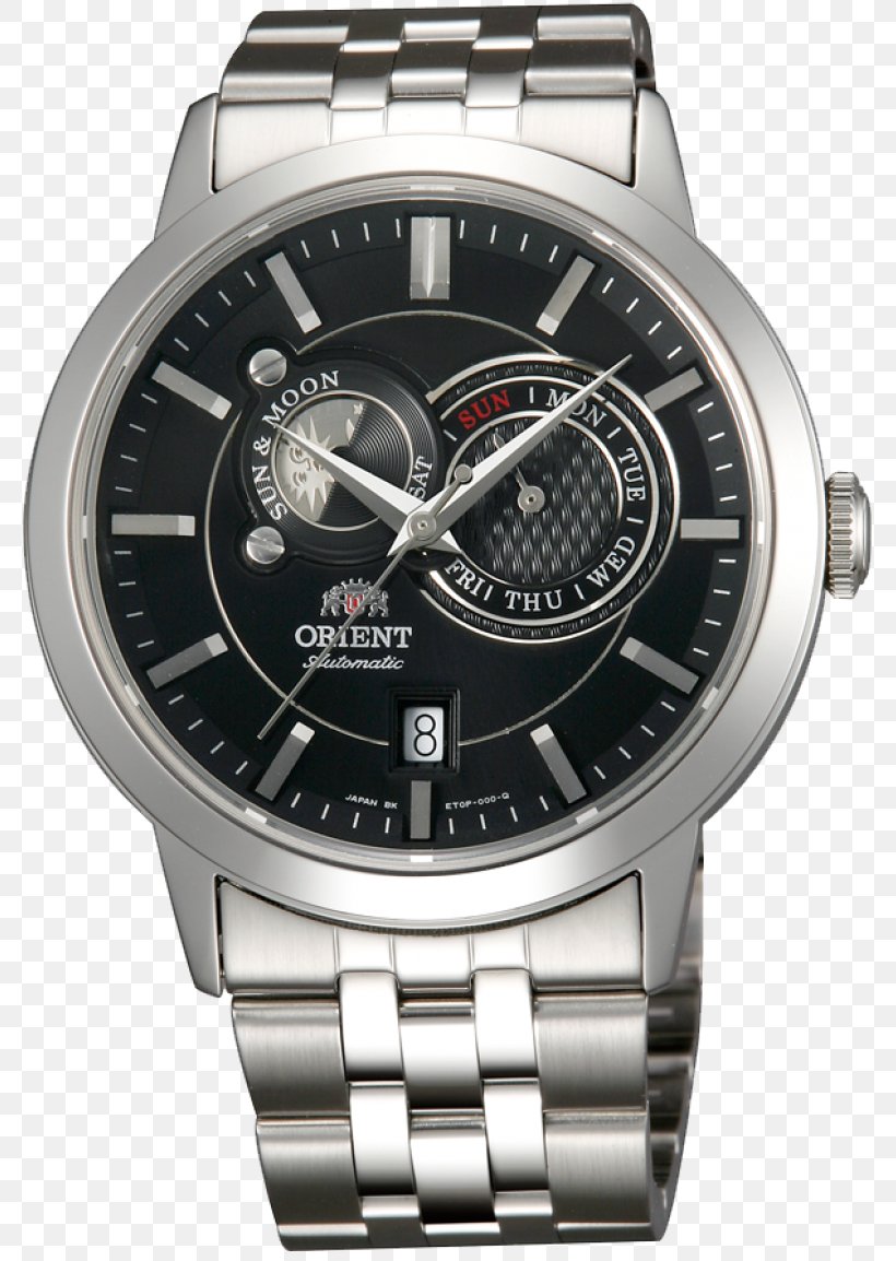 Orient Watch Automatic Watch Orient Gents CLASSIC Sun&Moon FET0P002B Mechanical Watch, PNG, 800x1154px, Orient Watch, Automatic Watch, Bracelet, Brand, Jewellery Download Free