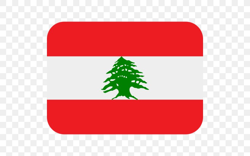 Flag Of Lebanon National Flag Stock Photography, PNG, 512x512px, Lebanon, Area, Emoji, Flag, Flag Of Lebanon Download Free