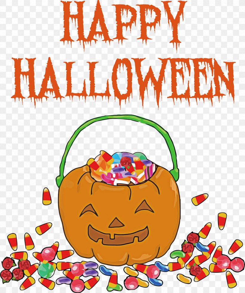 Happy Halloween, PNG, 2509x3000px, Happy Halloween, Candy, Candy Pumpkin, Caramel Apple, Caramel Corn Download Free